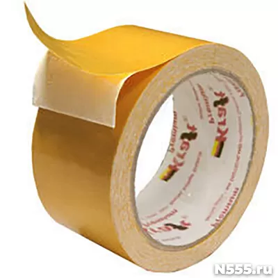 Двухсторонняя клейкая лента (kraft premium) на ПП основе 48